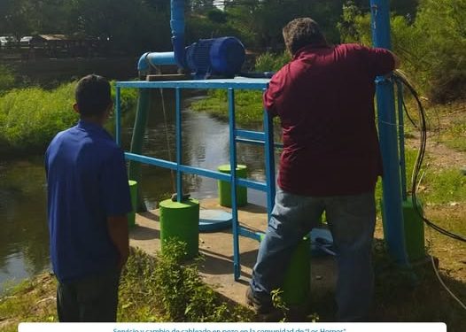 OOMAPASC REALIZA TRABAJOS EN “LOS HORNOS”