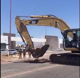 #VÍDEO- OOMAPASC REALIZA TRABAJOS EN CALLE CALIFORNIA