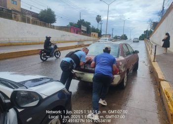 Policía y Tránsito Municipal de la SSPM brindó apoyo inmediato a un ciudadano