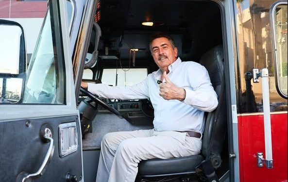 PRESIDENTE LAMARQUE, ENTREGA CAMIONES A BOMBEROS DE CAJEME