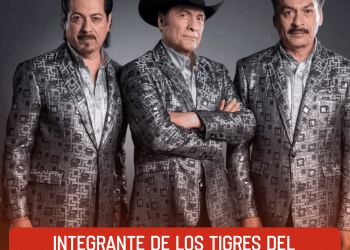 Integrante de Los Tigres del Norte sufre caída en pleno concierto