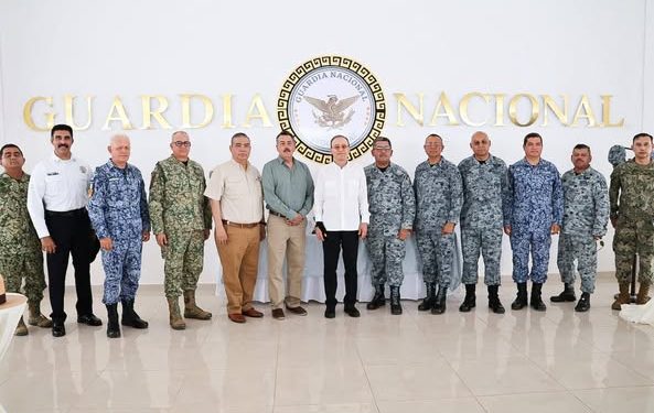 PRESIDENTE LAMARQUE, ESTUVO PRESENTA EN INAUGURACIÓN DE BATALLÓN EN CAJEME