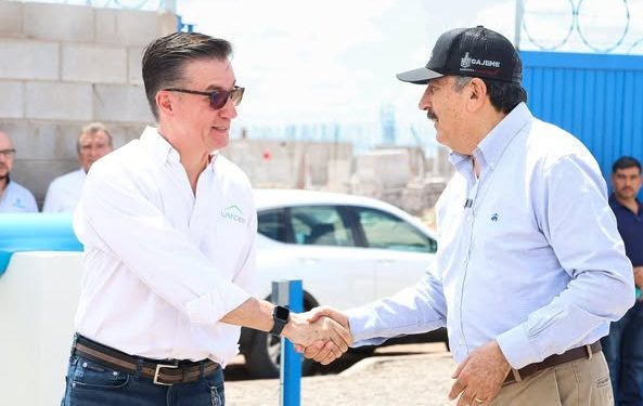 PRESIDENTE LAMARQUE SUPERVISA POZO EN MISION DEL PRADO