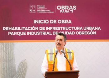 ¡Arranca la renovación del Parque Industrial de  Cd. Obregón!