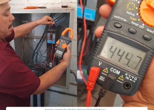 OOMAPASC REALIZA REPARACIONES EN QUETCHEHUECA