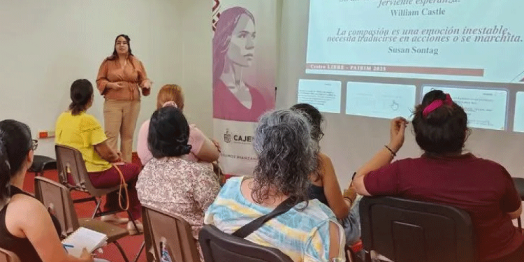 Secretaría de las Mujeres imparte talleres para sobrellevar el duelo