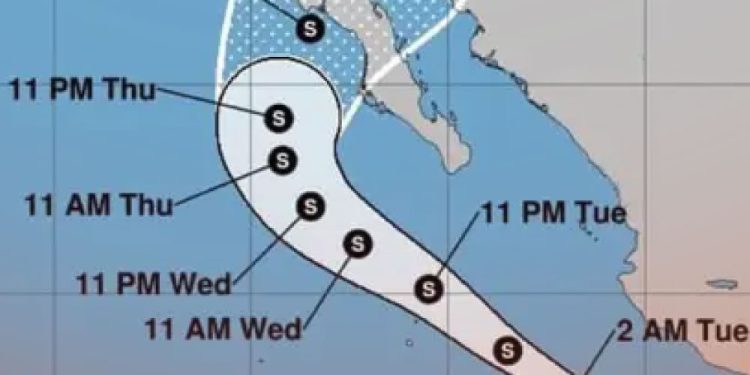 Guaymas y Empalme activan COE por potencial ciclón en el Pacífico