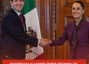 Sheinbaum y Marco Rubio definen en 98 minutos agenda de seguridad México-EU