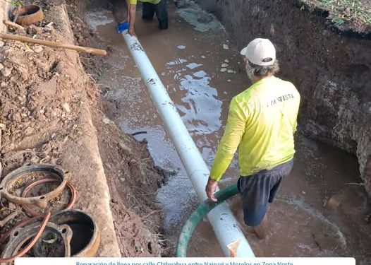 OOMAPASC REALIZA REPARACIONES EN ZONA NORTE