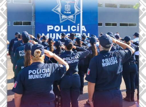 GOBIERNO DE CAJEME, REALIZA INVERSION EN EQUIPO DE POLICIA MUNICIPAL