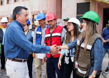 Gobierno de Cajeme realizó un simulacro en Palacio Municipal