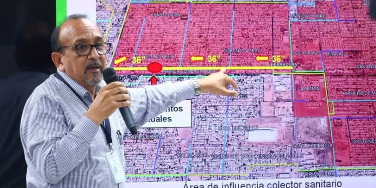 PRESENTA OOMAPAS OBRAS PRIORITARIAS PARA MEJORAR EL DRENAJE SANITARIO EN CAJEME