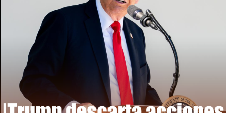 Trump descarta acciones militares contra Venezuela y apuesta por la vía diplomática