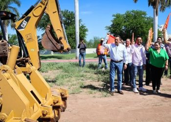 PRESIDENTE LAMARQUE DIÓ INICIO A REHABILITACIÓN DE BLVD. SAN ANTONIO