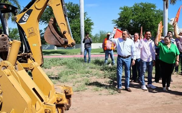 PRESIDENTE LAMARQUE DIÓ INICIO A REHABILITACIÓN DE BLVD. SAN ANTONIO