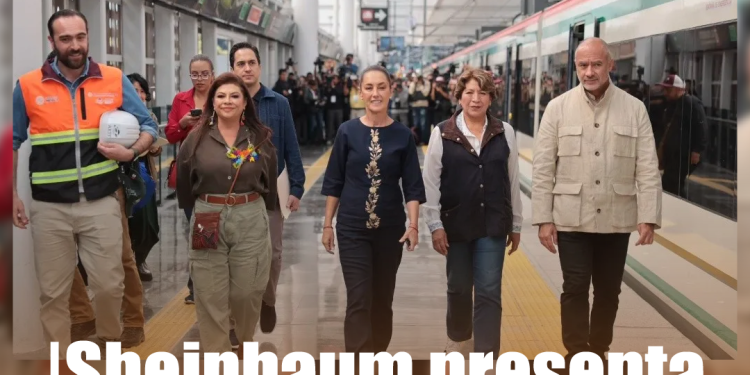 Sheinbaum presenta el Tren Insurgente, obra clave que conectará el Valle de México en 2026