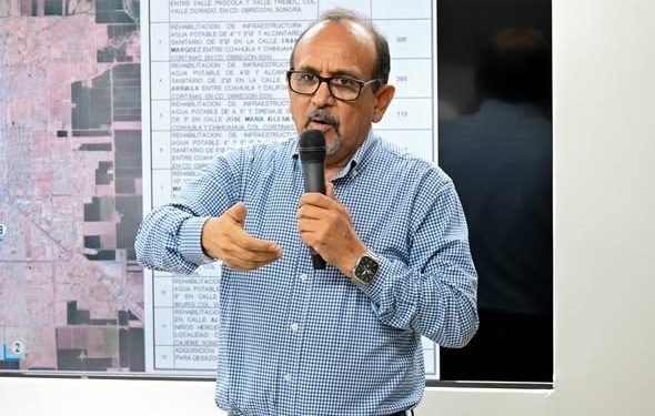 PRESENTAN PROGRAMACIÓN DE NUEVAS OBRAS DE INFRAESTRUCTURA HIDROSANITARIA