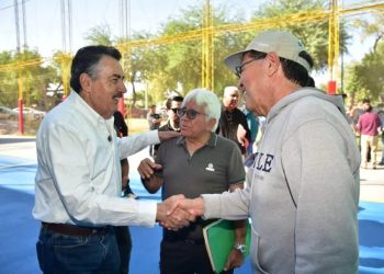 Realizan entrega de cancha rehabilitada de frontón en el Deportivo Álvaro Obregón