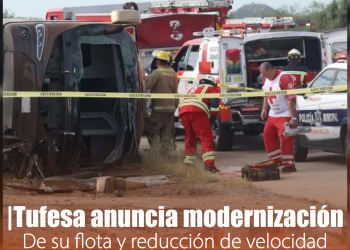 Tufesa modernizará unidades y reducirá velocidad máxima tras volcamiento