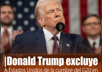 Trump anuncia que ningún funcionario de EU asistirá a cumbre del G20 en Sudáfrica; acusa al país de asesinar gente blanca