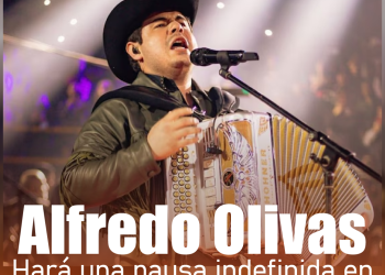 Alfredo Olivas hará una pausa indefinida en su carrera tras concluir gira