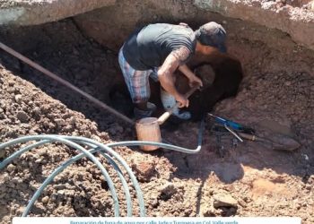 OOMAPASC REALIZA REPARACIONES EN COL. VALLE VERDE