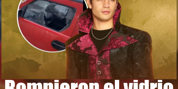 Asaltan a Aarón Mercury en plena calle, así le reventaron el vidrio de su automóvil