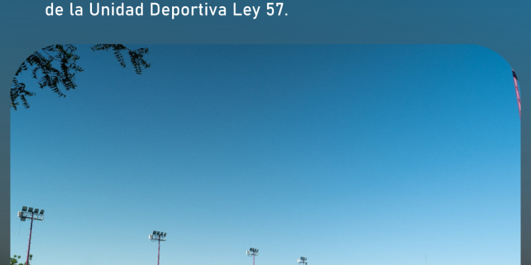 DURAZO INAUGURA REHABILITACIÓN El gobernador Alfonso Durazo entregó la rehabilitación de la Unidad Deportiva Ley 57. SECCIÓN: ESTATAL