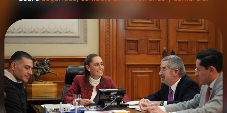 Sheinbaum destaca “buena conversación” con Trump sobre seguridad, combate al narcotráfico y comercio