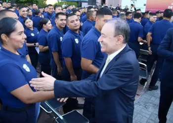 Alfonso Durazo impulsa formación profesional de policías en Sonora