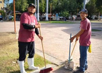 REALIZAN JORNADA DE LIMPIEZA “MEJORANDO TU ENTORNO”