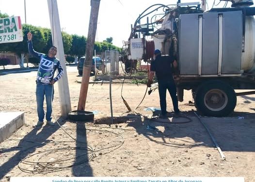 OOMAPASC REALIZA TRABAJOS DE SONDEO EN JECOPACO