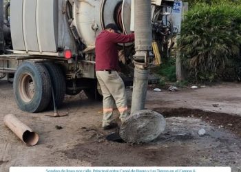 OOMAPASC REALIZA SONDEOS EN CAMPO 6