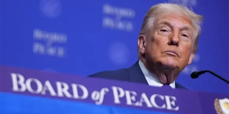 Donald Trump impulsa junta internacional de paz para Gaza