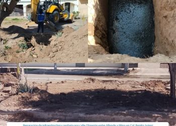 OOMPASC REALIZA REPARACIONES EN COL. BENITO JUÁREZ