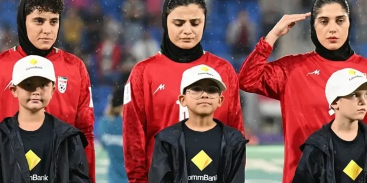 AUSTRALIA CONCEDE ASILO A CINCO FUTBOLISTAS DE LA SELECCIÓN FEMENINA DE IRÁN