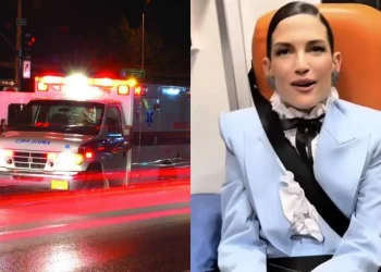 NATALIA JIMÉNEZ ENFRENTA CRÍTICAS POR USAR AMBULANCIA COMO TRANSPORTE