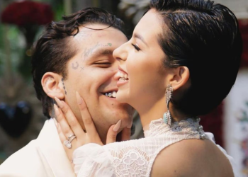 Christian Nodal explica por qué se pospuso su boda religiosa con Ángela Aguilar