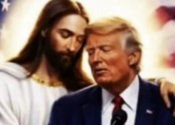 TRUMP REAVIVA POLÉMICA AL DIFUNDIR IMAGEN CON JESÚS TRAS BORRAR PUBLICACIÓN ANTERIOR