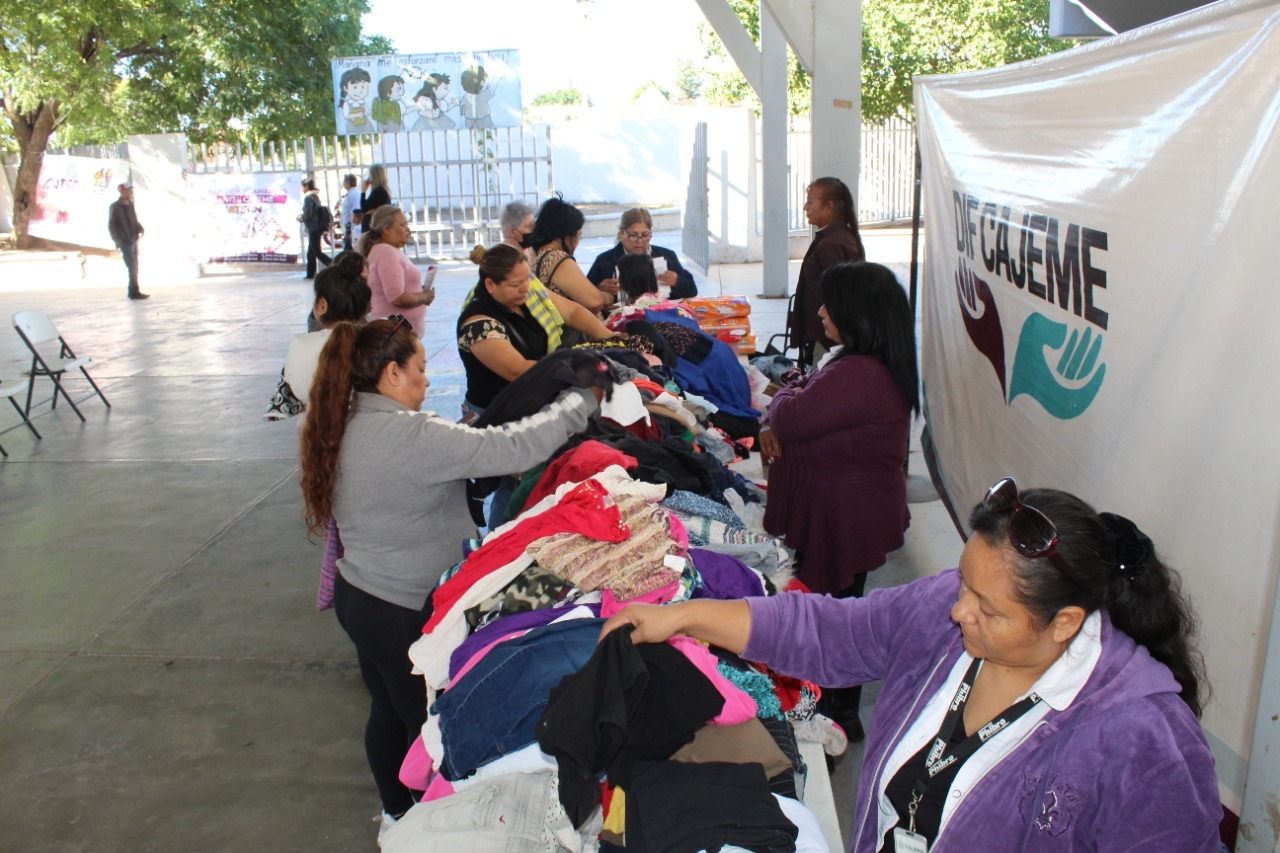 BAZAR DIF CAJEME VISITÓ LA COLONIA NUEVO CAJEME