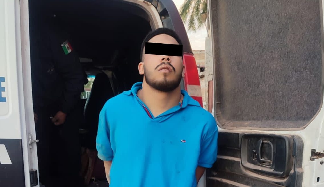 CAPTURA SSPM A PRESUNTO MULTI-ASALTANTE DE TIENDAS DE CONVENIENCIA