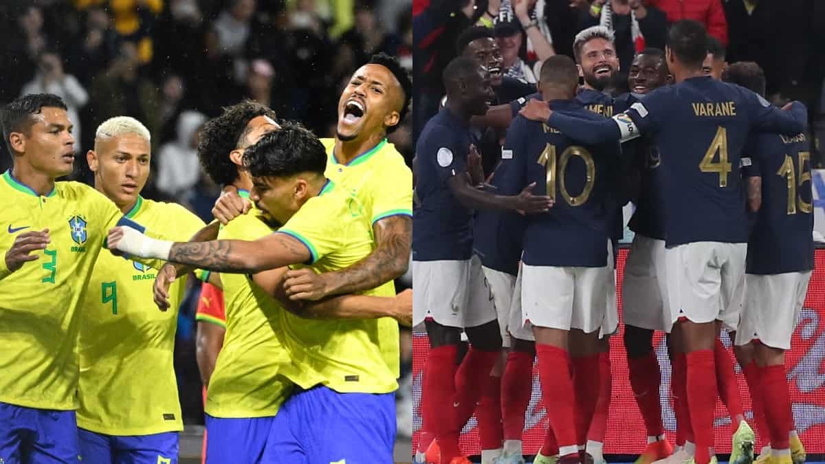 Brasil y Francia, candidatos a pelear el título en Qatar