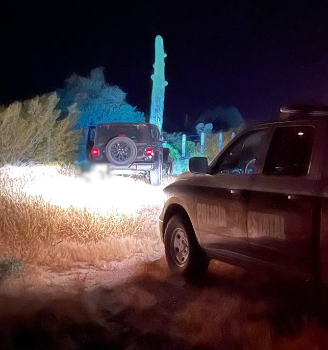 Recuperan Policía Estatal y Sedena vehículos robados durante operativo en General Plutarco Elías Calles