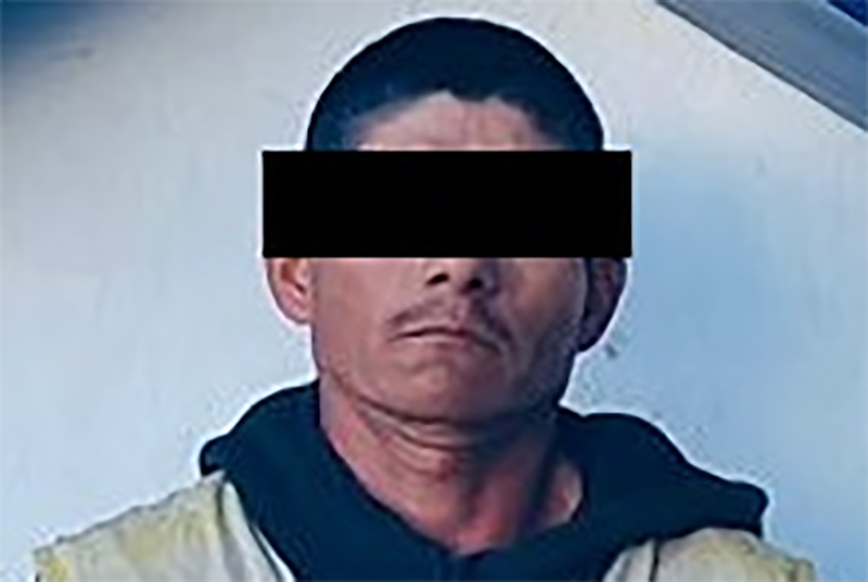 Asegura Policía Estatal a una persona en camión de pasajeros por denuncia ciudadana