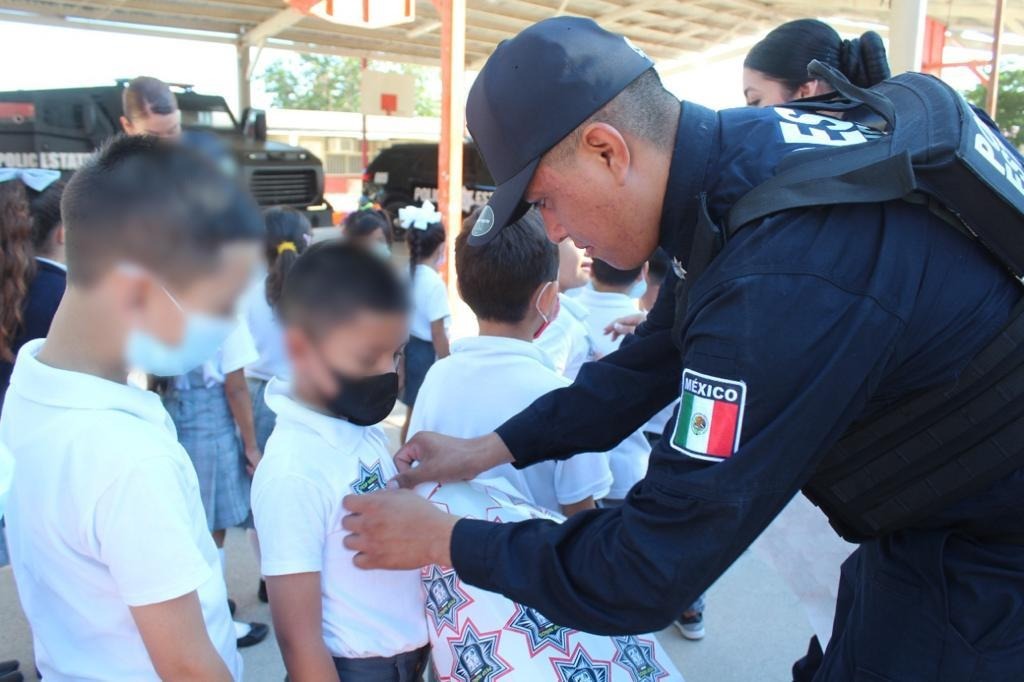 Policía Estatal concluye el año con más de siete mil niñas y niños Promotores de la Paz