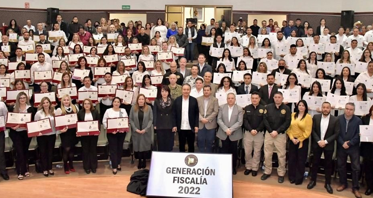 Construimos una nueva generación de servidores públicos en materia de procuración de justicia: gobernador Alfonso Durazo