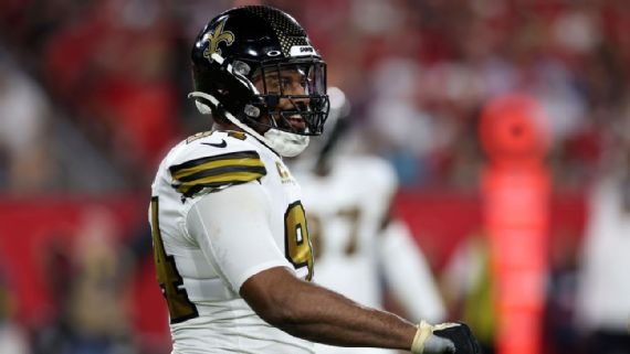 Entrenadores y Cameron Jordan de Saints multados con 500 mil dólares por la NFL