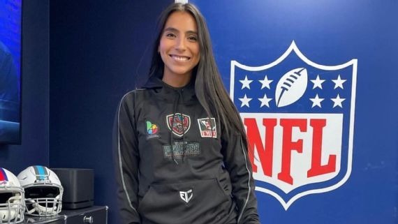 Mexicana Diana Flores será coordinadora ofensiva de la AFC en el Pro Bowl