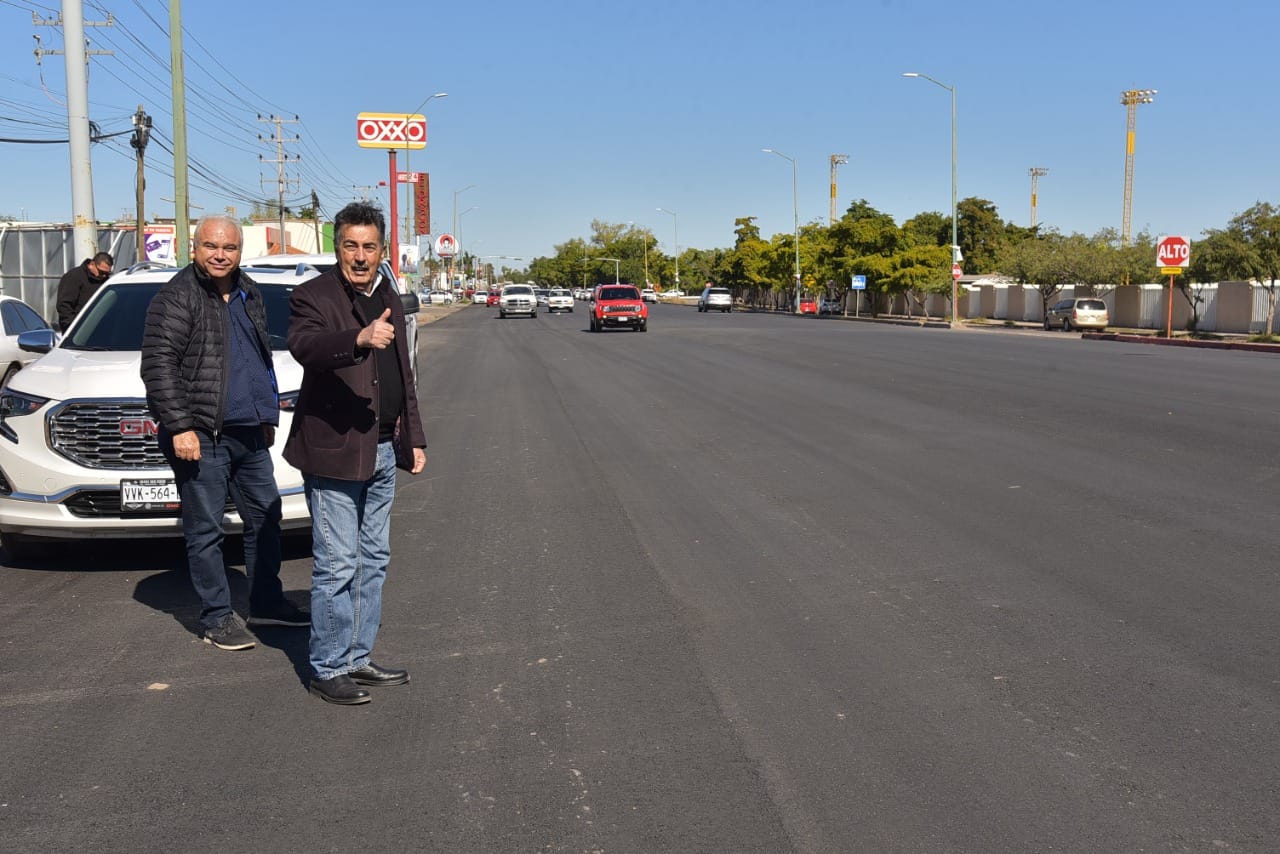 RECORRE LAMARQUE CANO AVANCE DE PAVIMENTACIÓN CON CARPETA MODIFICADA EN DIVERSAS CALLES DE LA CIUDAD