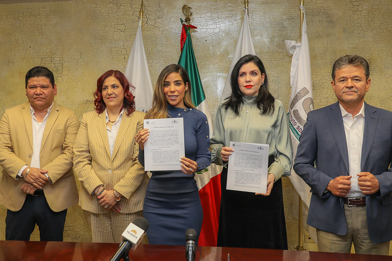 Firman convenio de colaboración Congreso del Estado e ISTAI